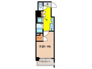 ﾌﾟﾚｻﾝｽ泉ｾﾝﾄﾏｰｸ(701)の物件間取画像